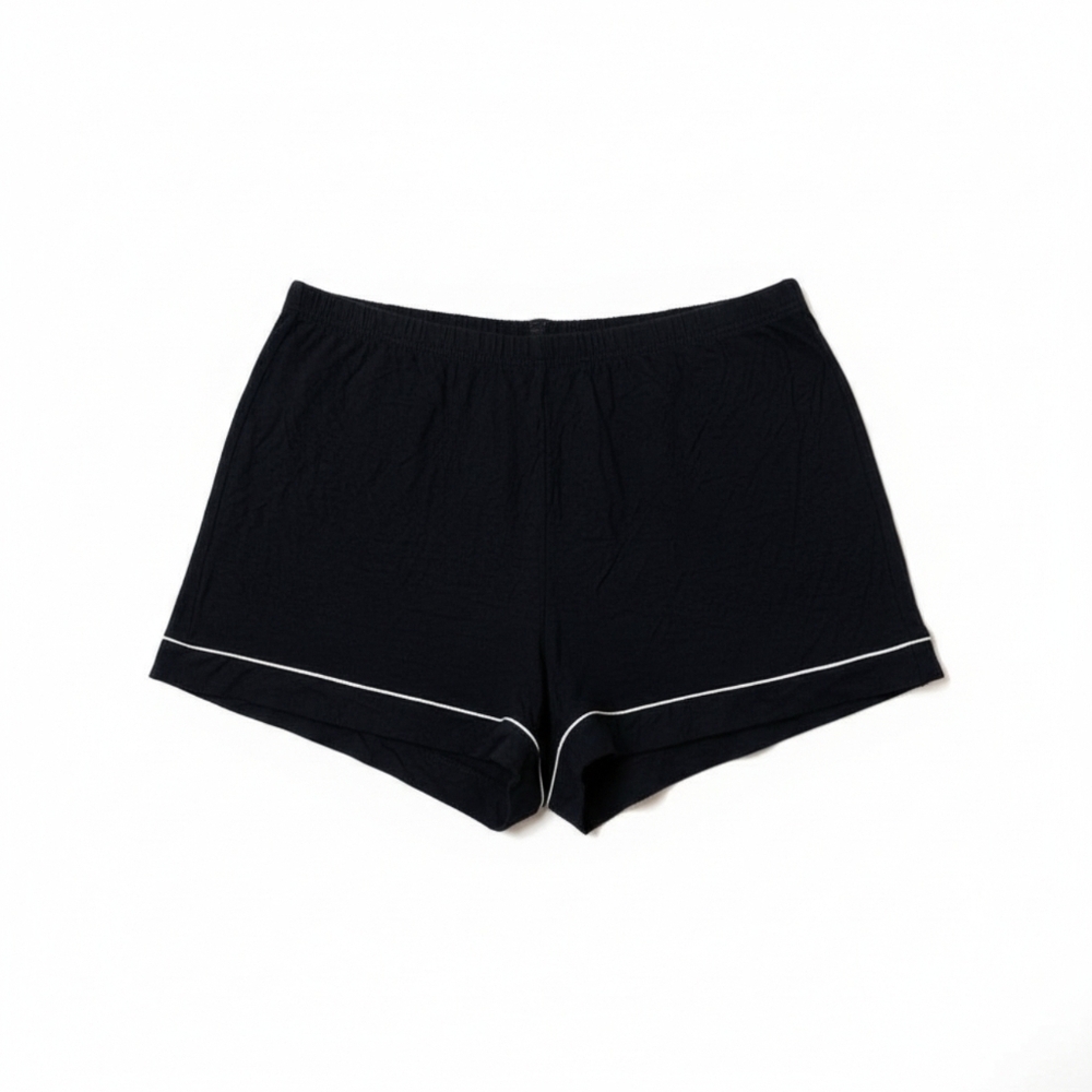 Stars Above Women's Sleep Shorts - Black - Size Small
